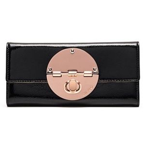 Mimco Large Turnlock Wallet, NWOT